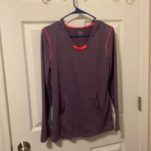 Like New Women’s Athletic Long Sleeve Hooded Top